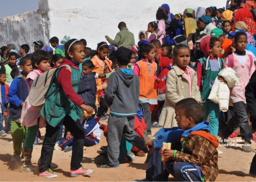 Childhood in the occupied territories of Western Sahara
