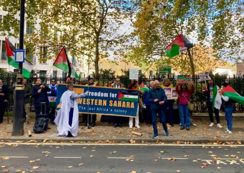 London Demonstration Demands Justice and Self-Determination for Western Sahara